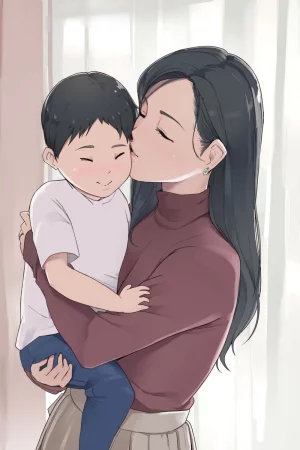Лицо матери и жены (Haha no Kao to Onna no Kao o Tsukaiwakeru Mama no Ohanshi)